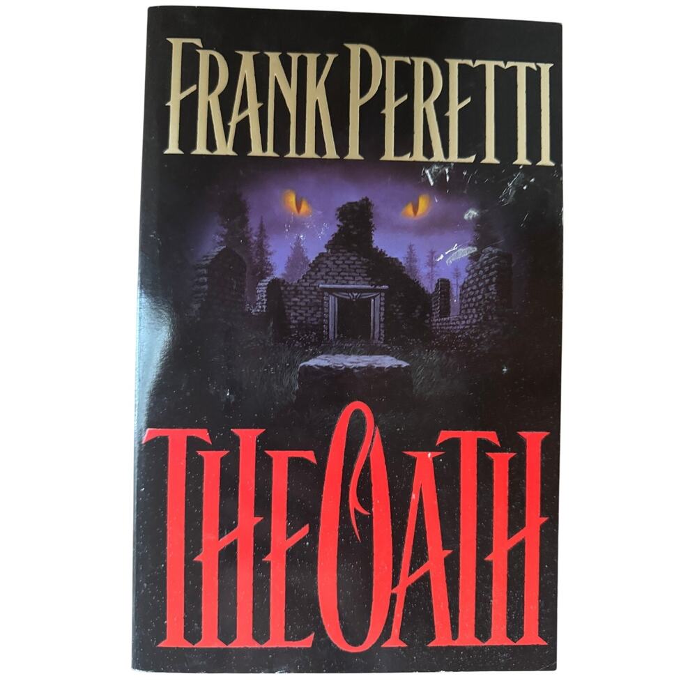 The Oath by Frank Peretti 1995 Trade Paperback Supernatural Horror